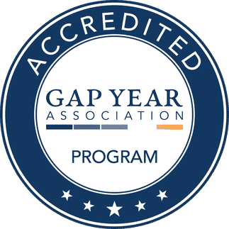 Gap year association program logo